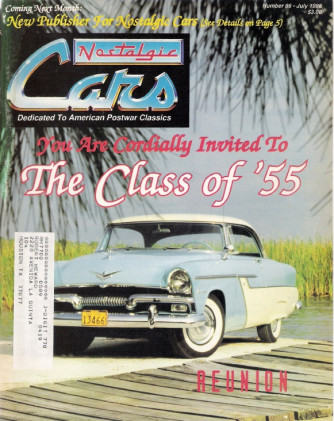 NOSTALGIC CARS 1988 JULY - '55's: VETTE & T-BIRD, BUICK SPECIAL CONV, DODGE